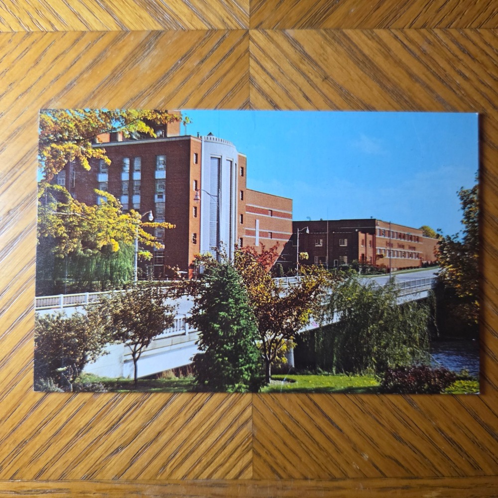 Vintage Carling Brewing Company Postcard Frankenmuth Michigan Beer
